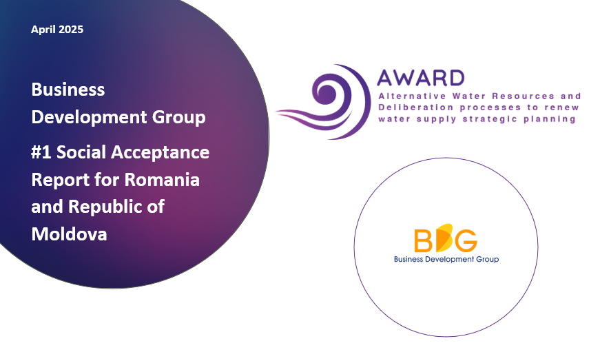 BDG  #1 Social Acceptance Report for Romania and Republic of Moldova