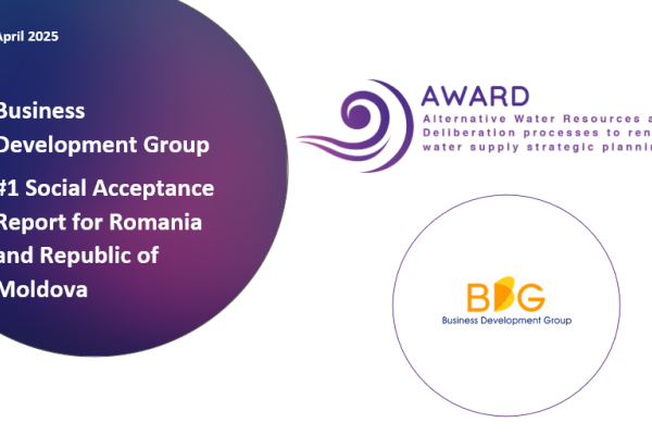 BDG  #1 Social Acceptance Report for Romania and Republic of Moldova
